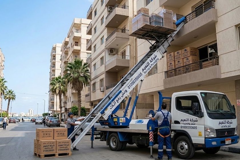 ونش رفع اثاث بالشيراتون